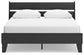 Socalle Queen Panel Platform Bed with Dresser