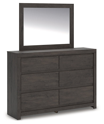 Fraluna Dresser and Mirror