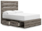 Graystorm  Panel Bed With Storage